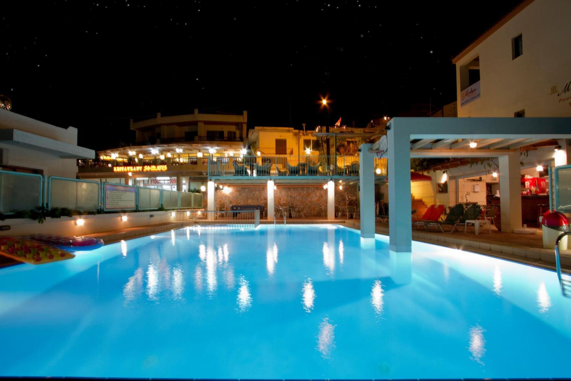 Mythos- Platanias- Hotel -Apts Platanés 外观 照片